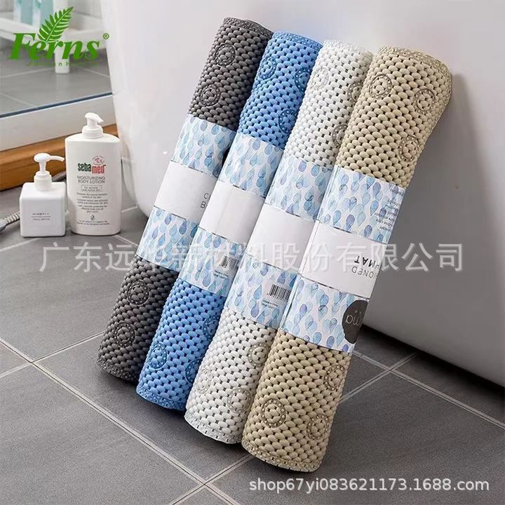 American Hot-Selling Pvc Bathtub Anti-Slip Mat with Suction Cup Foam Cut Out Anti-Slip Mat Shower Foot Mat Anti-Slip Mat 43*91