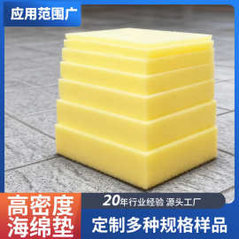 厂家批发高密度海绵垫床垫软包沙发飘窗收纳回弹快无气味聚氨酯
