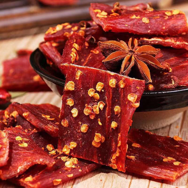 风干牛肉四川特产手撕牛肉风干猪肉手撕鸭肉类麻辣零食牛肉干批发