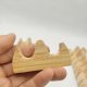 Calligraphy Pen Mountain Bamboo Wooden Brush Pen Shelf Small Three-finger Pen Holder Calligraphy Supplies Four Treasure Accessories Wholesale