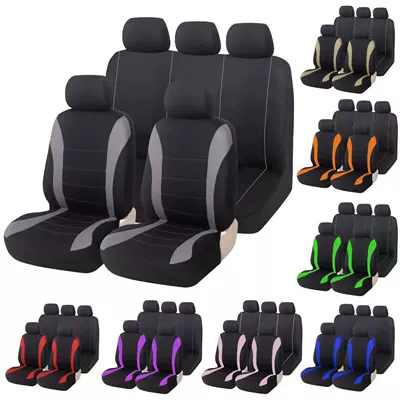 Foreign Trade Export European and American Waistline Car Seat Cover Cloth Amazon Universal Cross-Border 5 Seats Mexico Large Stock