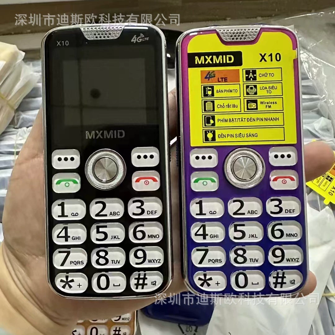 Производство оптовых новых X10 иностранных телефонов BM10 X8 G588 X9 105 106 Внешняя торговля недорогой мобильный телефон