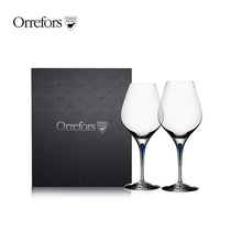 瑞典进口Orrefors Intermezzo手工水晶玻璃红葡萄酒杯 家用高脚杯