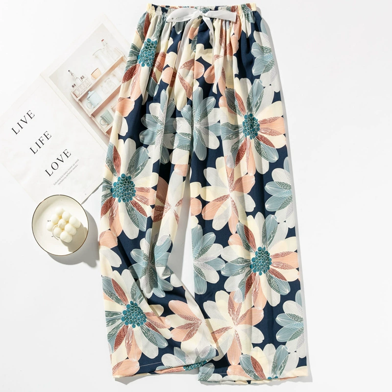 (Cross-border trading), summer thin comfortable cartoon trousers, oversize