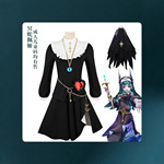 蛋仔派对cos服逃出惊魂夜冥蛇佩姬cosplay游戏角色扮演服装连衣裙