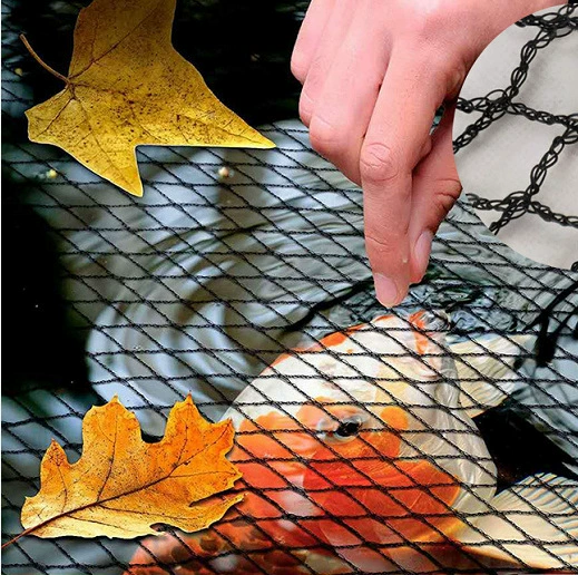 BSCI Factory Прямая продажа пластик HDPE может быть тканой анти-птичья сетка черный анти-лиственный сетка пруд сетка