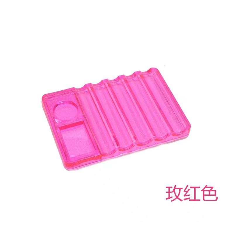 Nuevo multifuncional manicuría multipropósito con paleta de color, herramientas de colocación de lápiz de manicuría 5 bolígrafos al por mayor