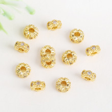 18K��ɫ��Ƕ�ʯ������ת���鴮��diy�ִ��������������������