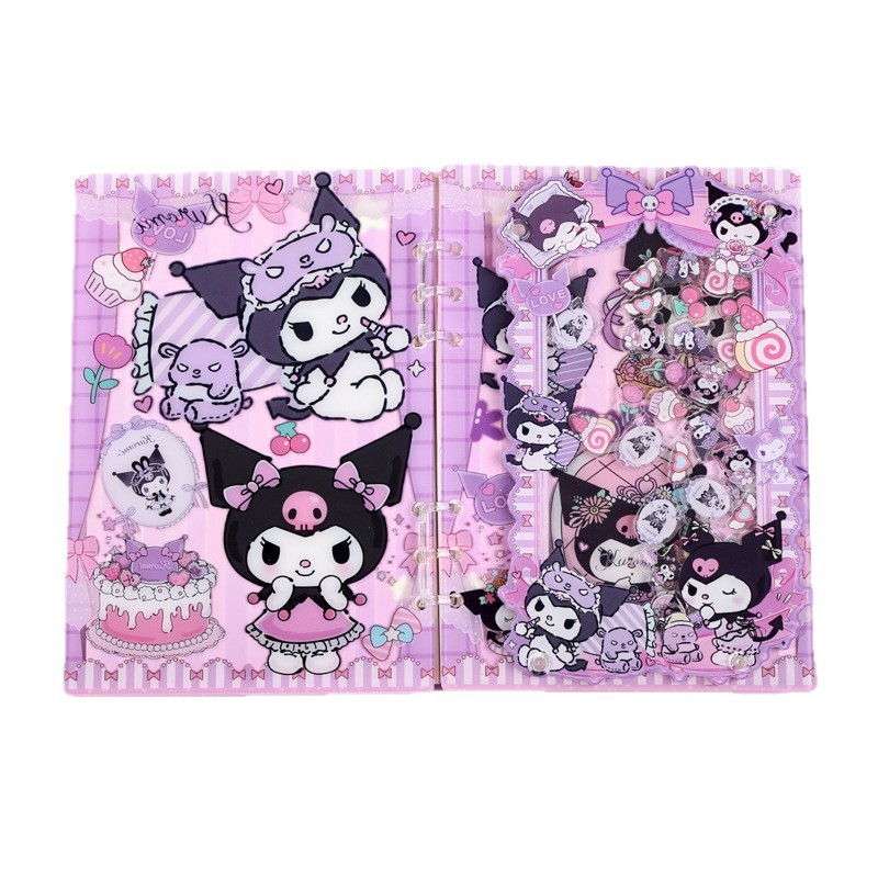 アクリル製シェイクブック、カスタム卸売、手帳、手書きノート、DIY、A7、A6、A8、AB6、交換可能なルーズリーフ