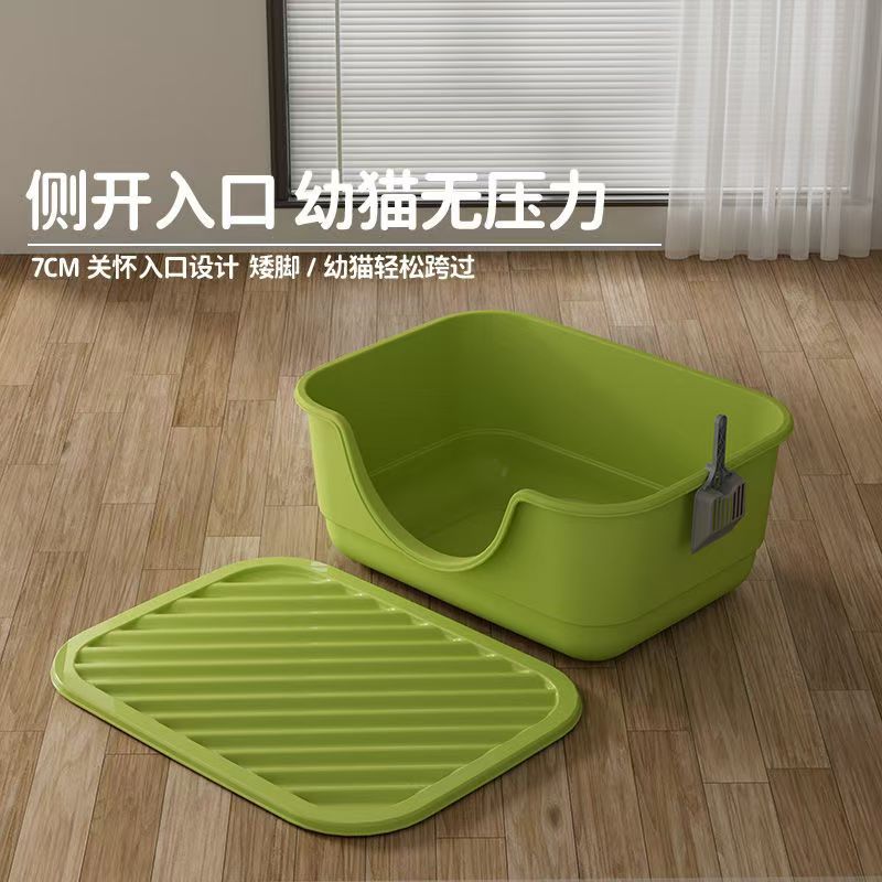 Inodoro para gatos, baño para gatos, baño para gatos, baño para gatos abierto, fábrica de inodoro para gatos transfronterizos