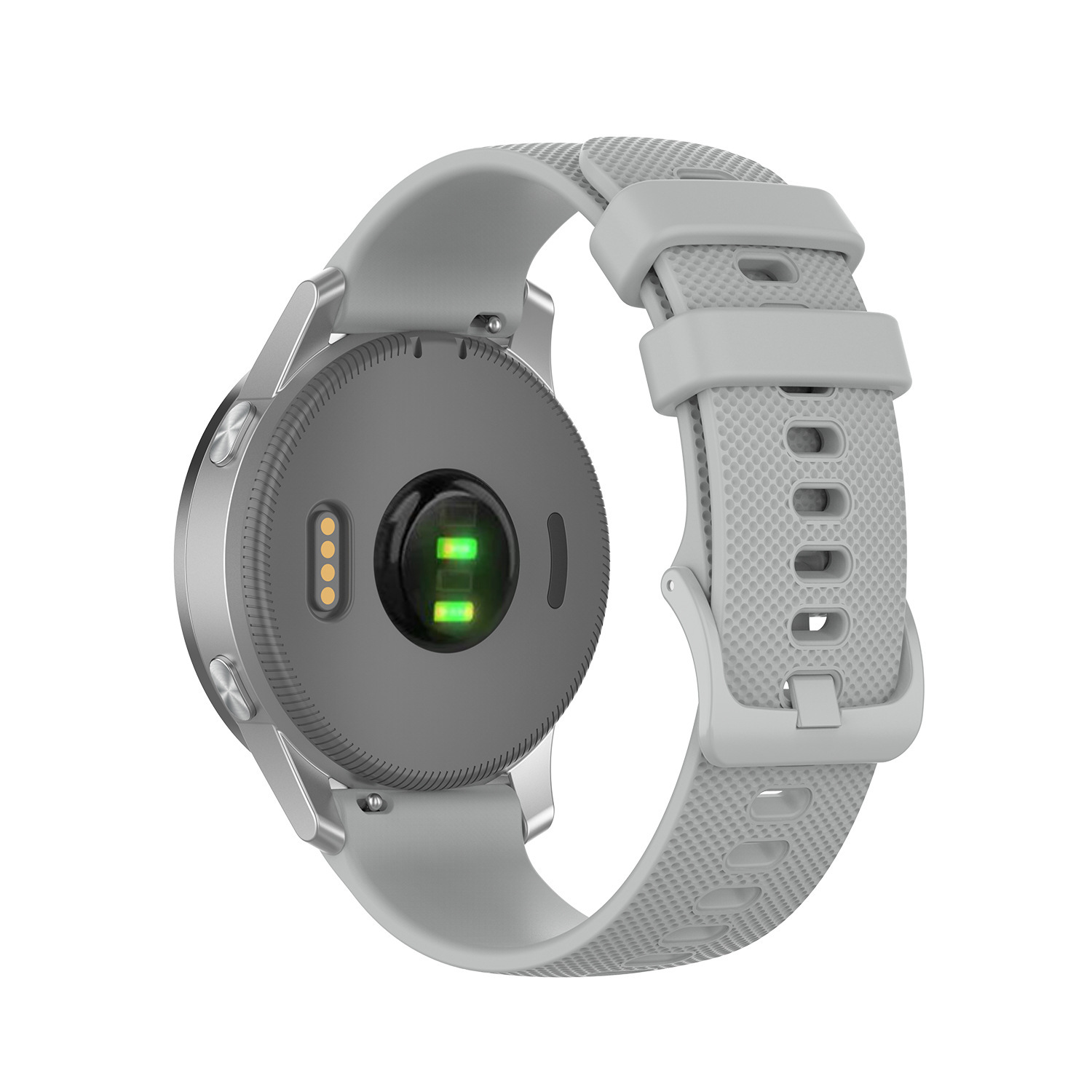 Adecuado para jiaming vivoactive5 pequeña correa de silicona a cuadros Venu3/2/2S/venu3s Huawei textura