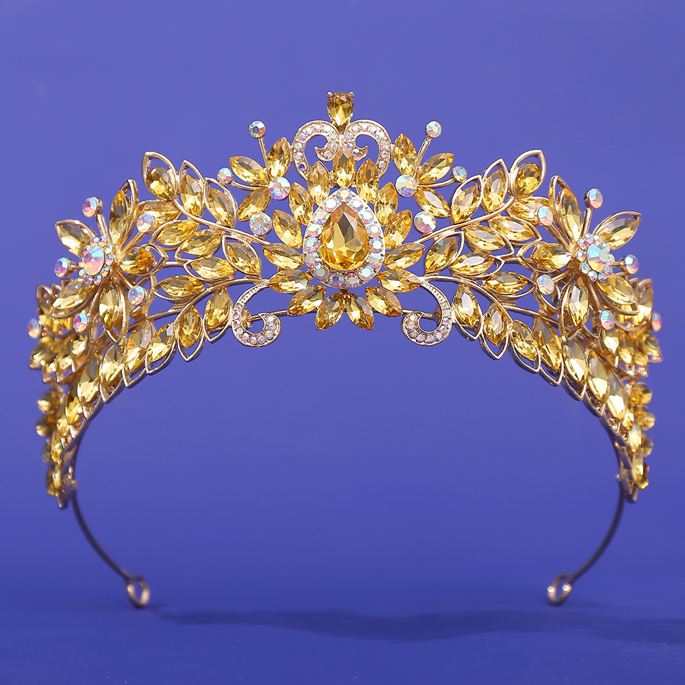 新娘珍珠水晶皇冠