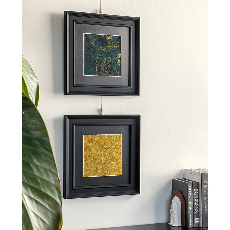 Modern Middle Antique Living Room Sofa Hanging Painting French Background Wall Niche Art Murals Retro Decorative Murals