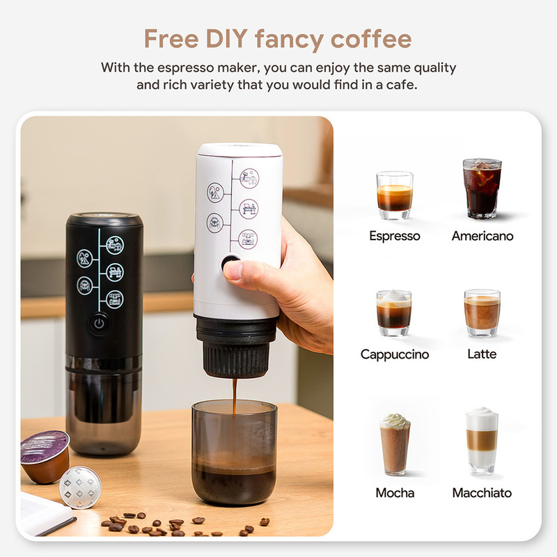 iCafilas espresso coffee machine Amazon hot sale outdoor camping portable Nestle coffee capsule coffee machine
