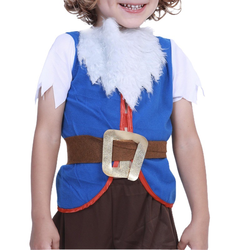 Traje de Halloween seta Navidad elfo infantil kindergarten grupo rendimiento traje Navidad elfo bebé traje