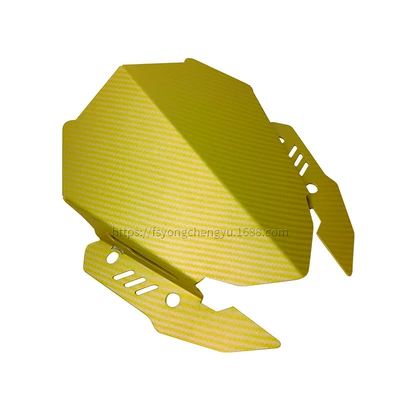 Windscreen Aluminum Wind — Motorcycle Safety Supplies