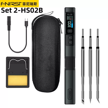 Hs-02b comes standard with 3 heads
