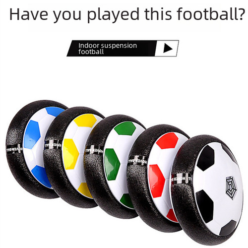 Floating Football Toy for Children, Electric Floating Air Cushion Football, Indoor Anti-Collision, with Light and Music, Floating Ball Toy