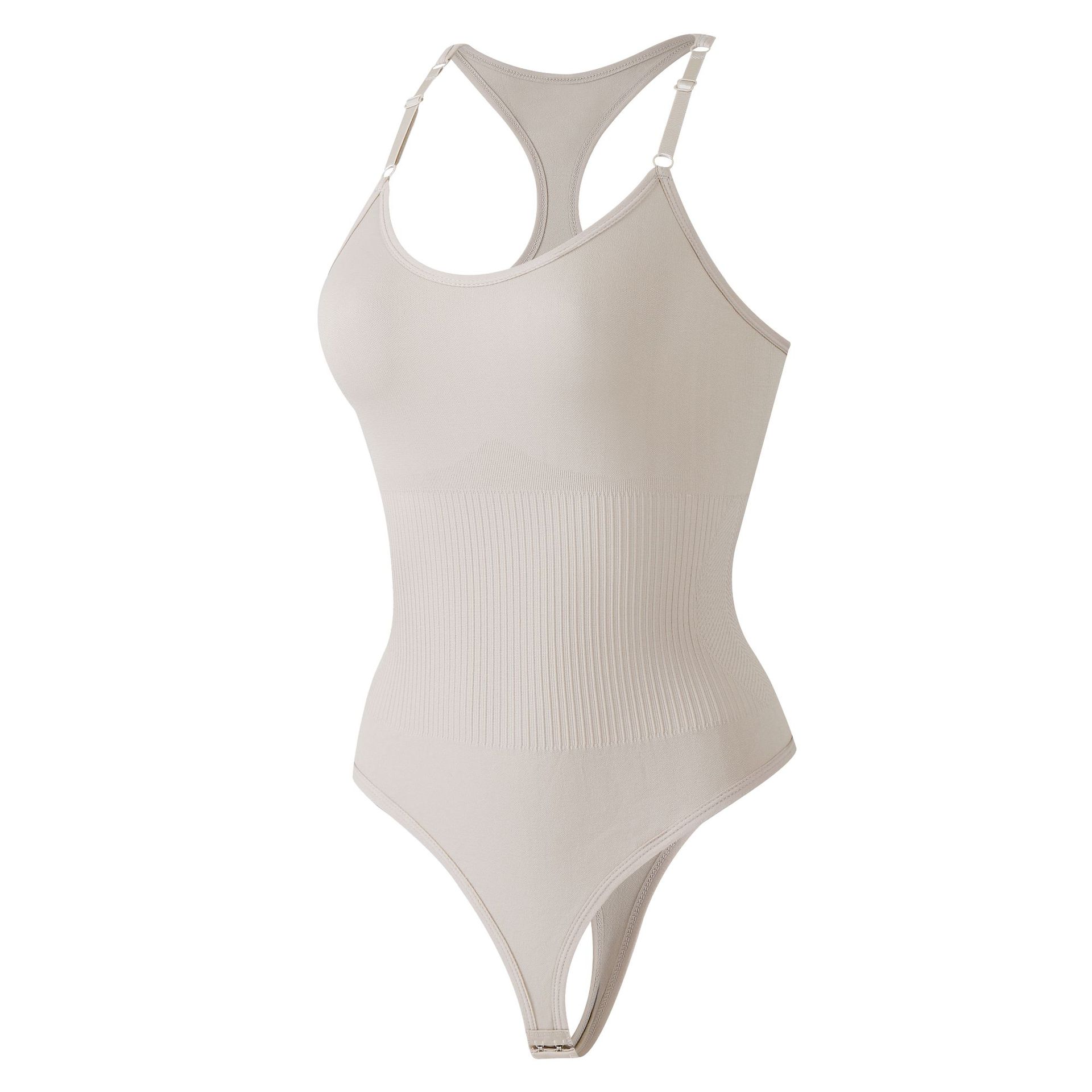 Faja Moldeadora Tipo Tanga Nailon Protección de cintura, Moldea el cuerpo, Levanta glúteos, Control de abdomen, Soporte de pecho