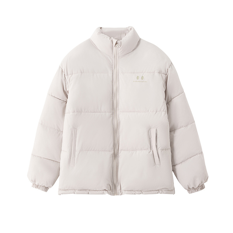 2025 ropa de algodón corta de cuello vertical, ropa de algodón gruesa y caliente, chaqueta de algodón de invierno suelta, chaqueta de algodón de invierno image 3