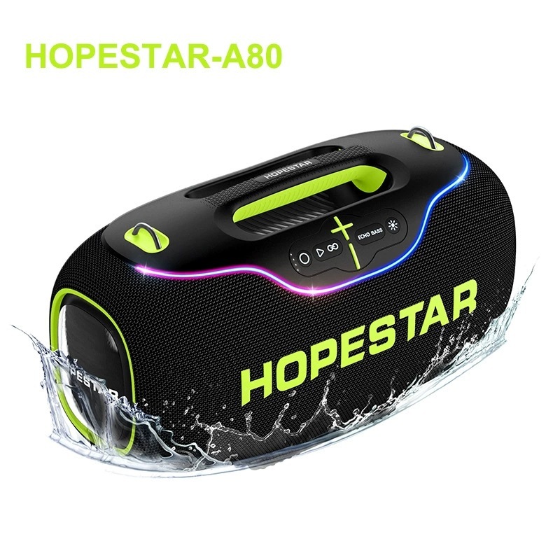 HOPESTAR A80大功率蓝牙音箱K歌重低音炮户外无线高品质音响350W|undefined
