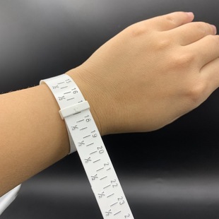 Bracelet measuring ring belt style plastic measuring ring wrist size standard domestic Hong Kong size tool