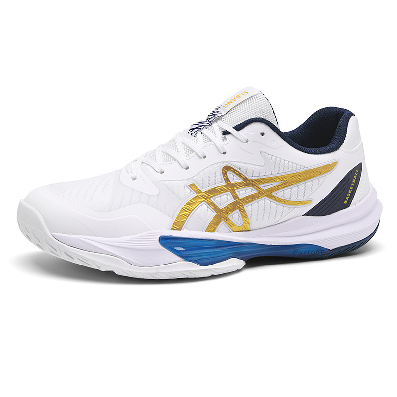 Nuevos zapatos de tenis profesionales transfronterizos zapatos de hombre ligeros cómodos zapatos deportivos transpirables zapatos de bádminton casuales en stock al por mayor