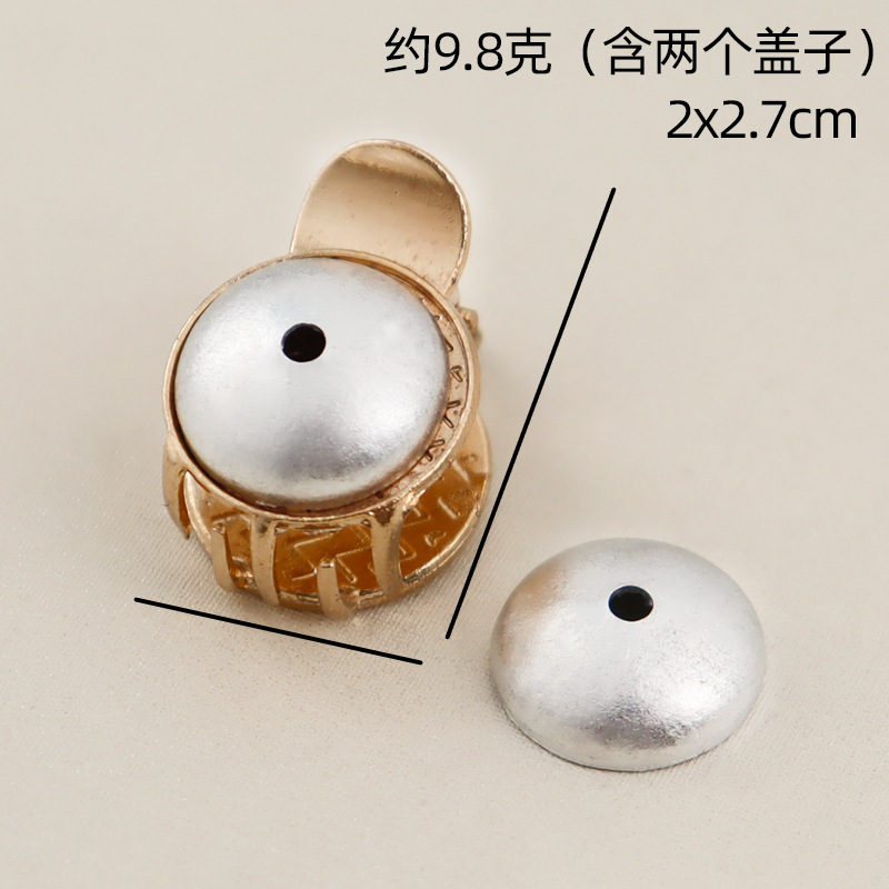 新しい宋錦ヘアピン両面カバー生地象嵌ベースグリッパー DIY ジュエリーメタルアクセサリー在庫卸売|undefined