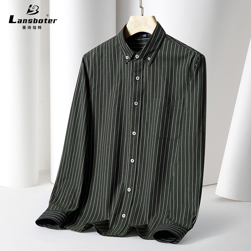 Autumn cotton men's universal shirt
