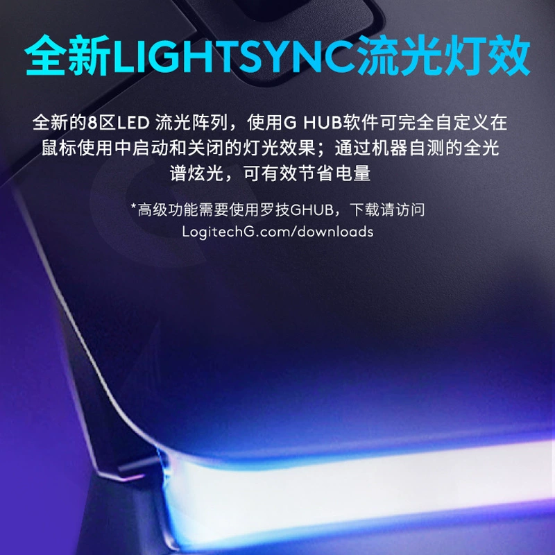 罗技G 502 X PLUS wireless mouse e-sports gaming laptop desktop computer 502xplus