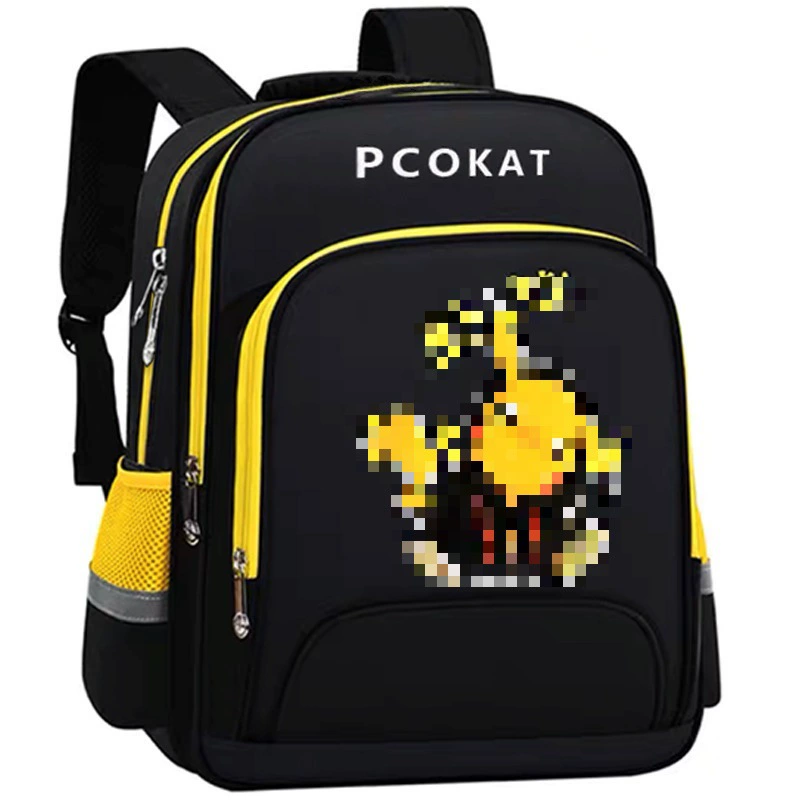Capacious school bag for boys, backpack lightweight, spine protection