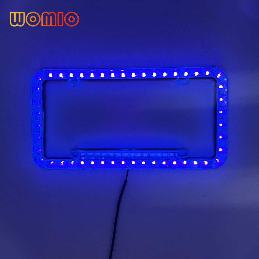 Luz LED estándar estadounidense de 48 LED con función de intermitente para marco de matrícula de coche, suministro directo de fábrica._voghion.com