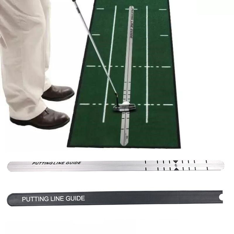 Erfu putter regla Regla de escala enseñanza putter entrenador Golf putter regla plana putter entrenador de putter