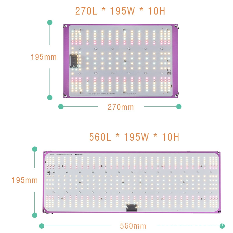 LED-лампа для растений, подсветка, квантовая лампа, 100 Вт, 200 Вт