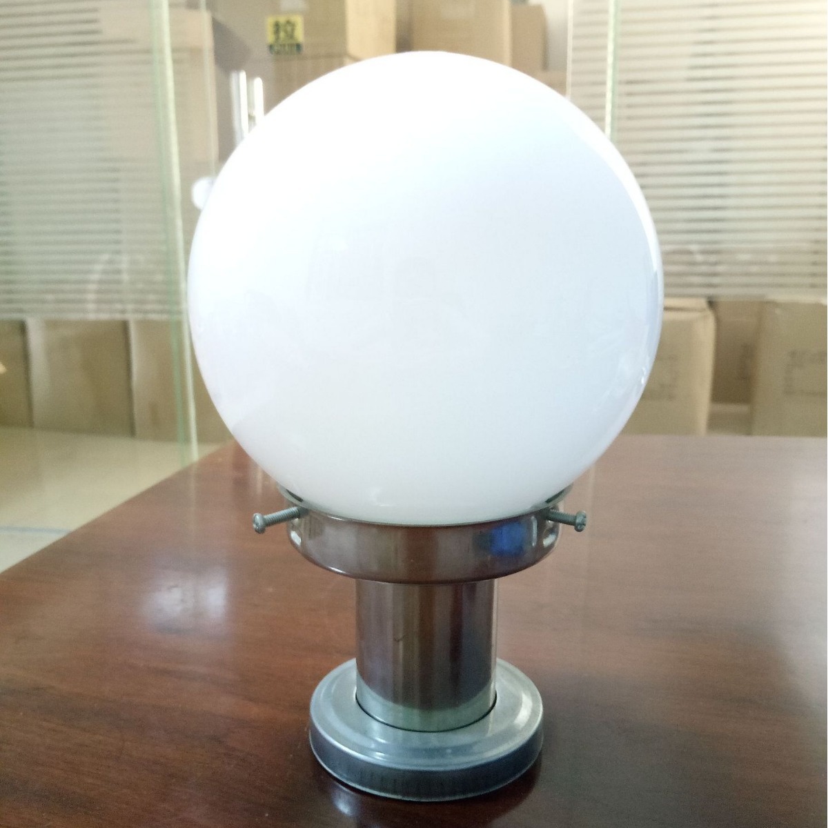 150MM 직경 아크릴 정원 램프 볼 전등 그늘 야외 오명 볼 램프