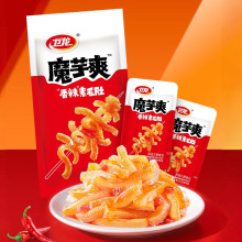 卫龙魔芋爽49g魔芋丝小包装素毛肚辣条香辣麻辣休闲零食【YT01】