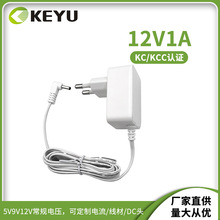12V1A 1000MA 12W�n���n�˱O�ذ����堝ʽ�Դ�m�����^KC KCC�J�C