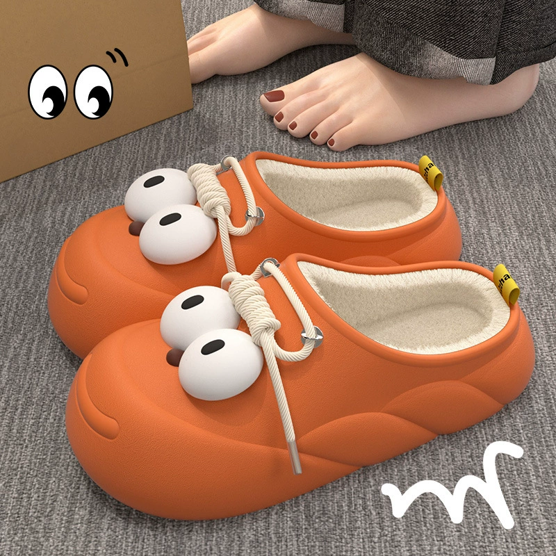 Мультяшная обувь с большими глазами