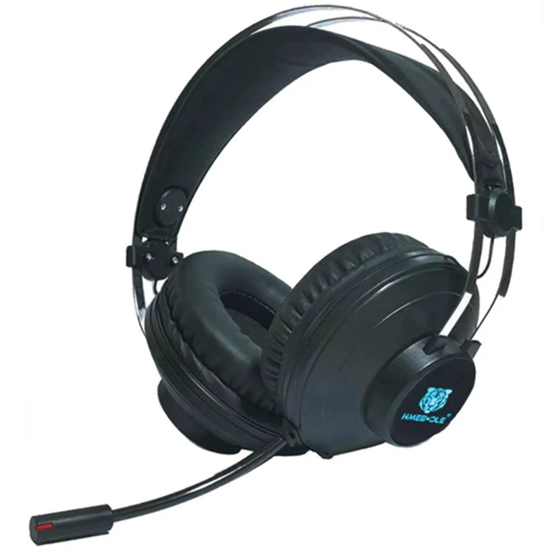 Трансграничная гарнитура Игровая светящаяся гарнитура Интернет-кафе Еда курицы Ноутбук Настольная Проводная компьютерная гарнитура