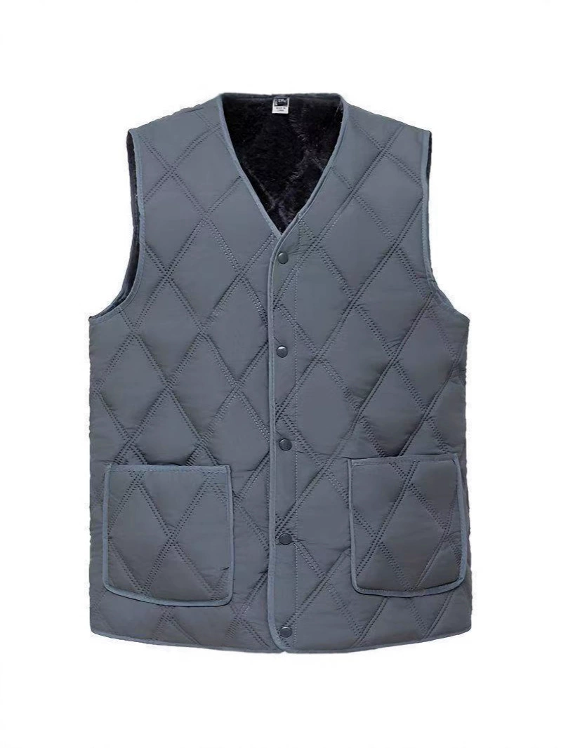 Demi-season warm vest, jacket, keep warm set