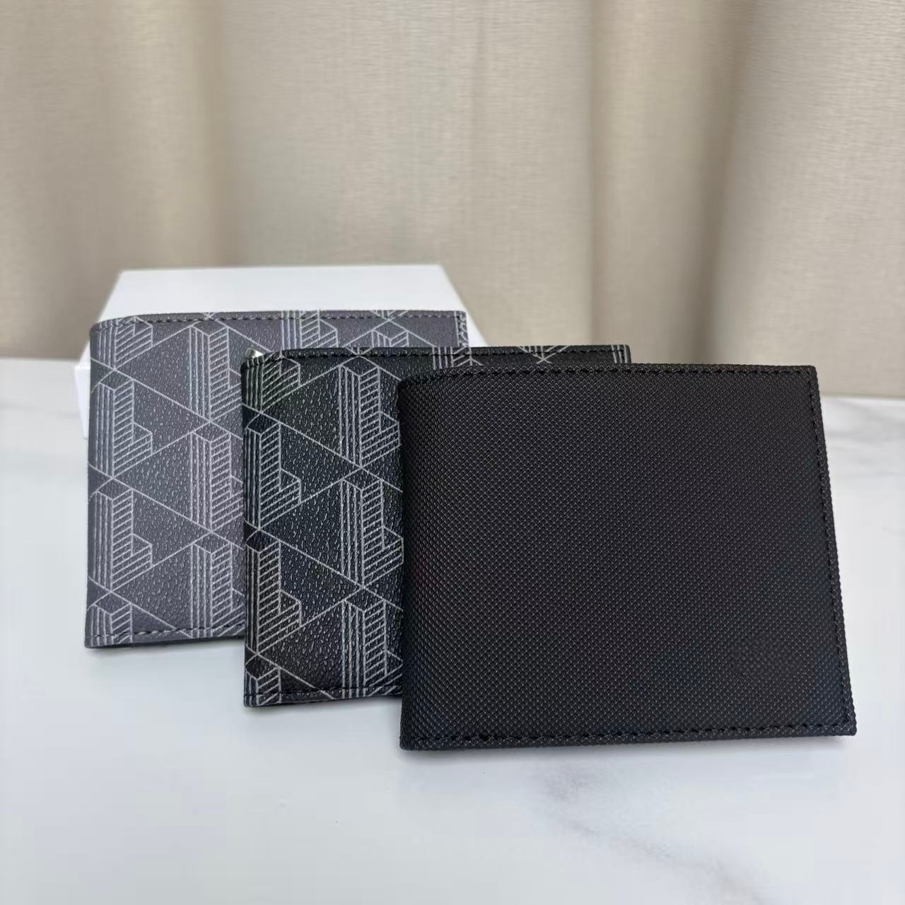 Unisex Fashion Print Series Bifold Wallet Mini Wallet