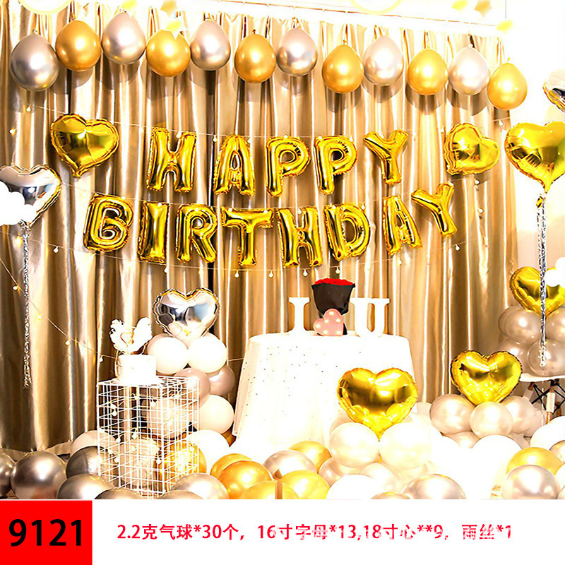 Fiesta de cumpleaños decoración globo al por mayor adultos cumpleaños fiesta decoración suministros macaron globo traje al por mayor