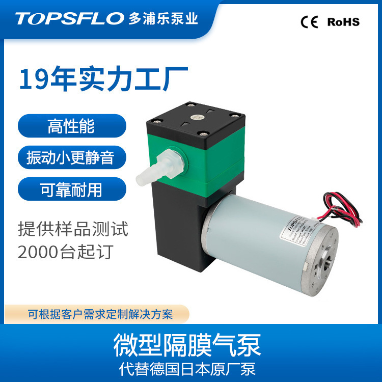 工厂现货充电桩整流柜补液隔膜泵TF51-A直流有刷微型隔膜液泵