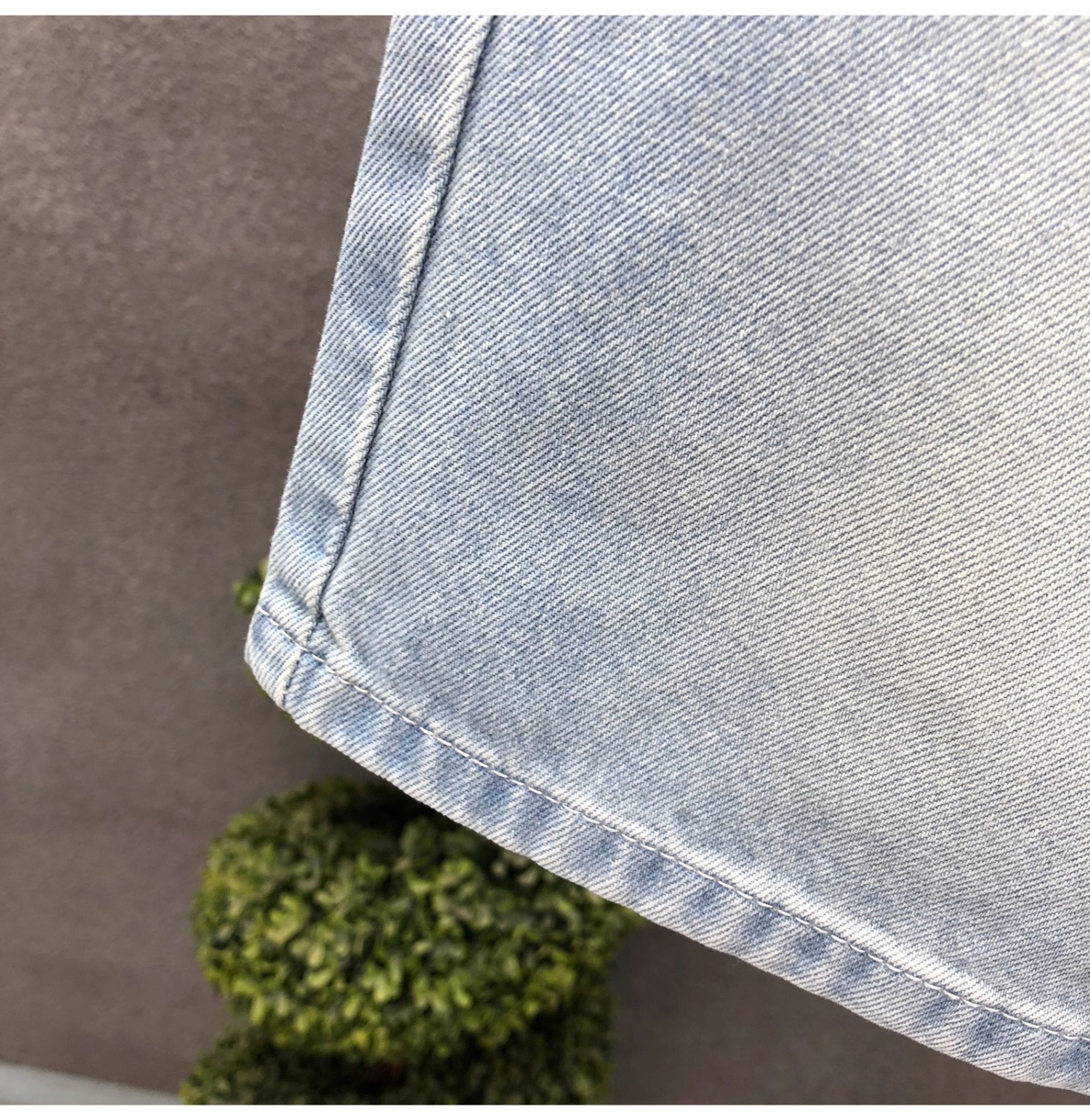Men's Loose Fit Color Block Embroidered Denim Shorts Casual Retro American Style Trendy Five Point Summer Pants_mkmklike.com