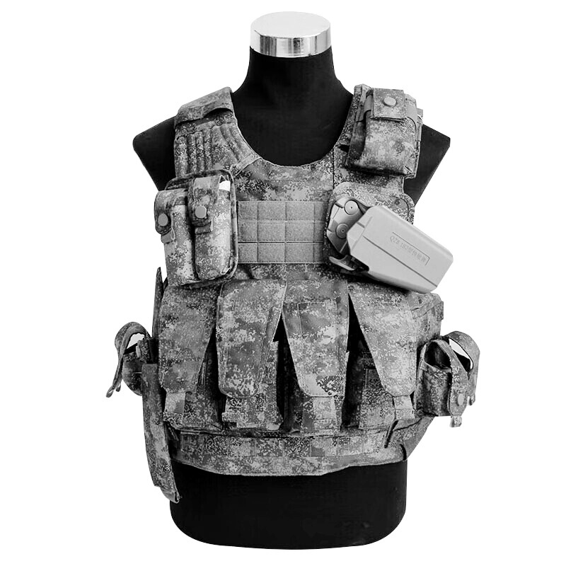 Tactical Vest Portable Equipment 21 New Multifunctional 11/13 Piece Set Tactical Vest Vest Protective Equipment Vest