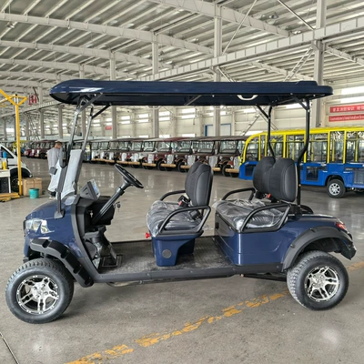 Elektrikli qolf avtomobilləri Cart Scenic Spot Tourism Sightseeing