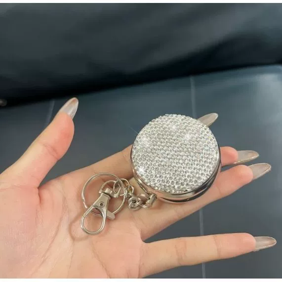 Алмазный портативный пепельница креативный брелок ручной клади легкий роскошный мини портативный трансграничный завод прямых продаж