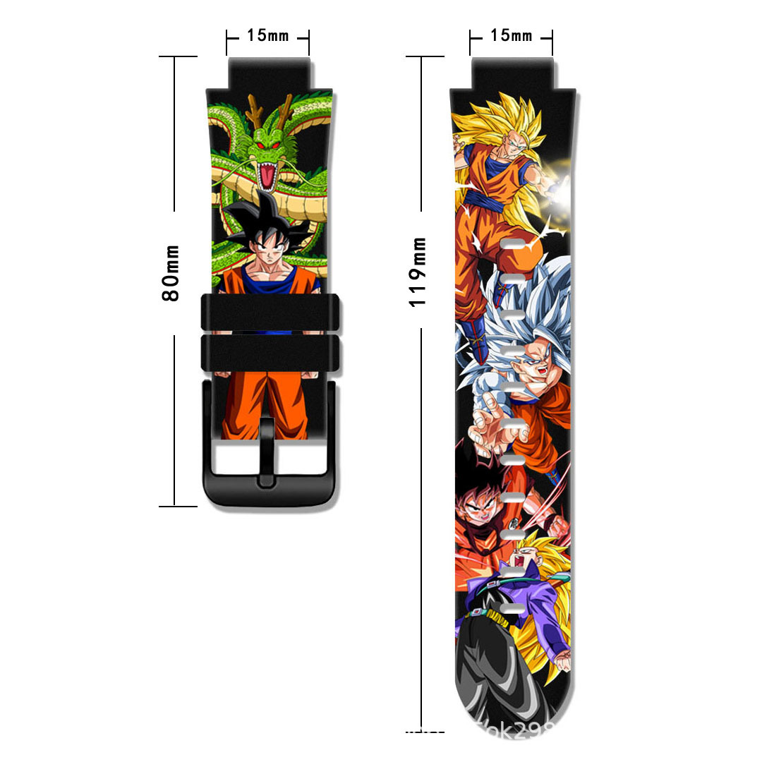 Suitable for Little Genius Phone Watch Cartoon Strap Z1Q1Rd3Z2Z7Q1Cd2Q1Aq2Z8Z6 Peak Printing