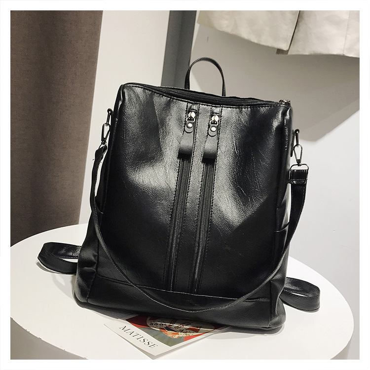 Mochila de moda de las mujeres de estilo coreano pu estilo preppy casual pequeña mochila bolsa de mujer Nuevo 2018 mochila de estudiante de moda