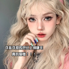 懶人雙尖麥穗大容量漫畫眼假睫毛自然濃密卷翹分段式新手嫁接睫毛